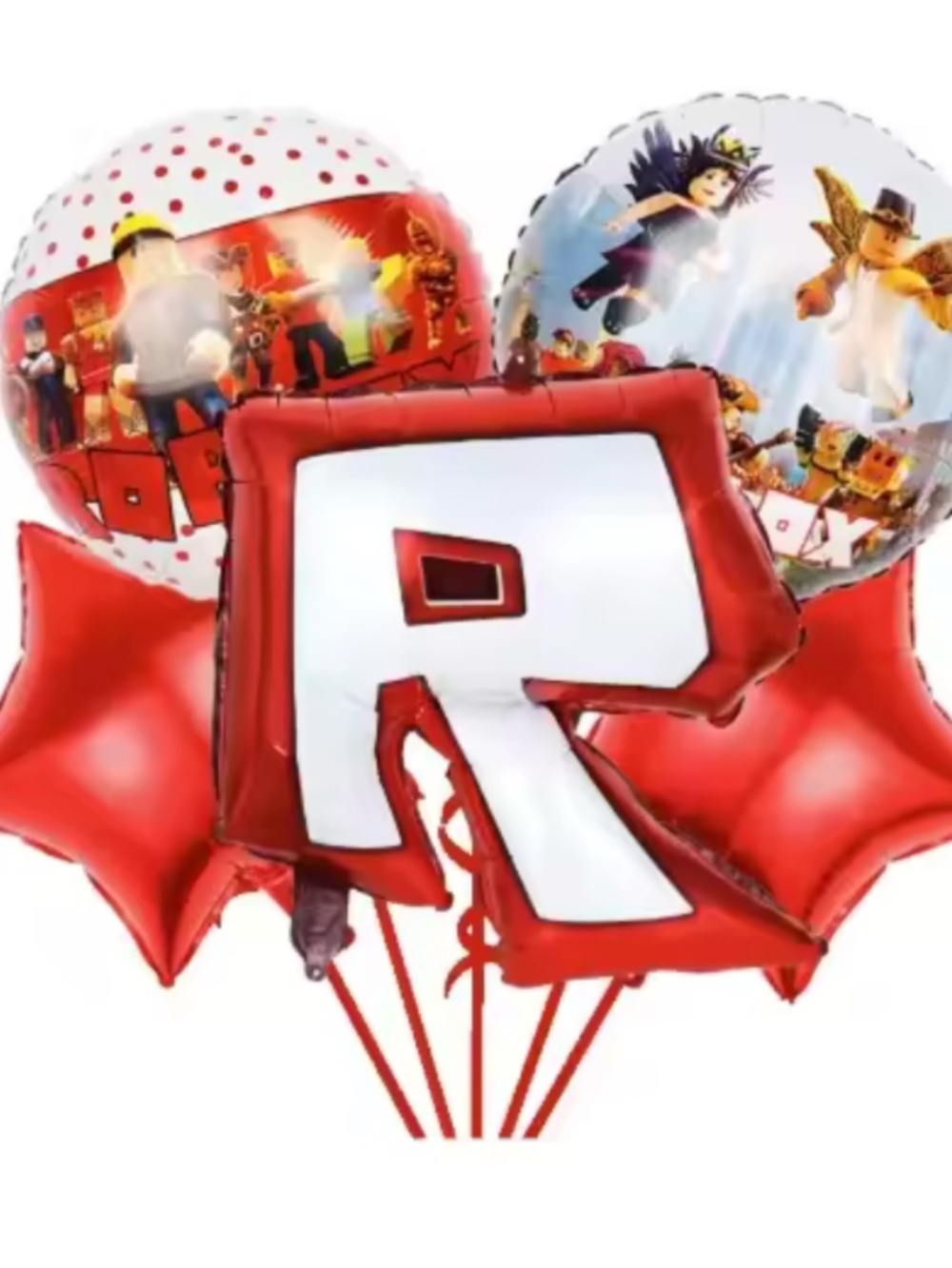Roblox Foil Latex Balloons 4 PCS